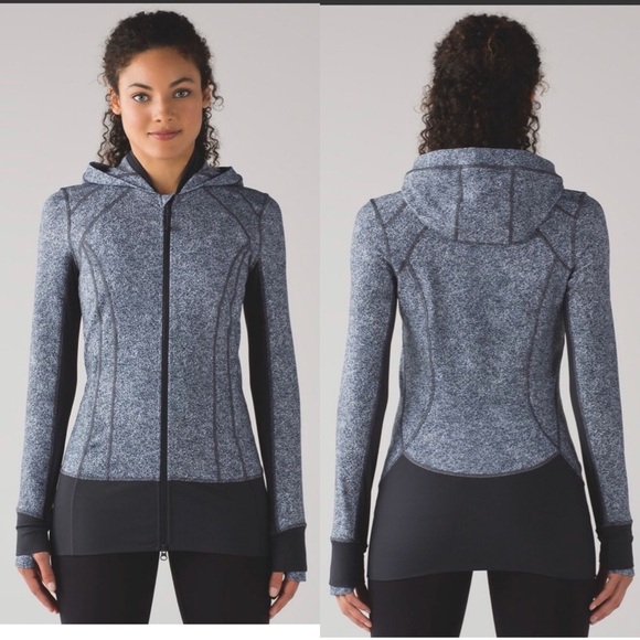 $118 Lululemon Daily Practice Jacket Zip-up Size 4 - Luon Athleisure - Picture 2 of 8